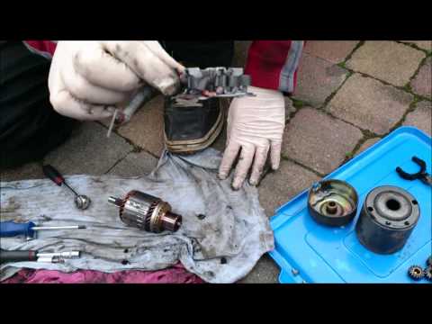 how to fit rx8 starter motor