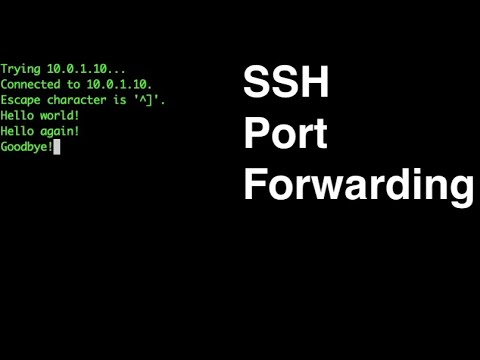SSH Port Forwarding
