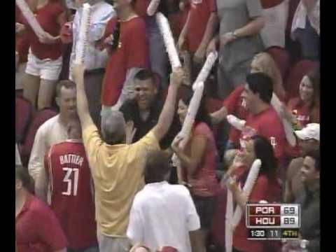 Ron Artest goes into the stands... again!