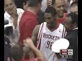 Ron Artest goes into the stands... again!