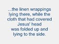 Why did he fold the napkin?