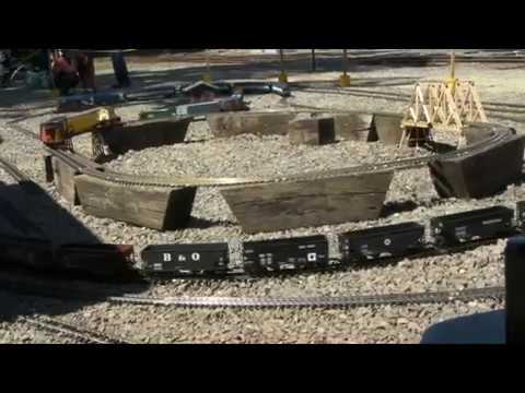 The Garden State Central at Railroaders Weekend at Allaire State Park N.J. 2010