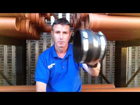 how to join drain pipe