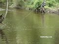 Pump up fly fishing