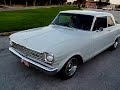 64 chevy 2 nova idle