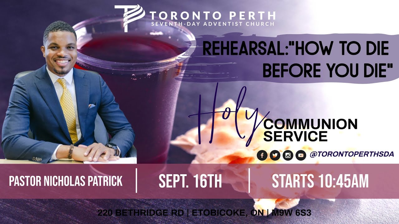 Saturday, September 16, 2023 | Pastor Nicholas Patrick | The Rehearsal