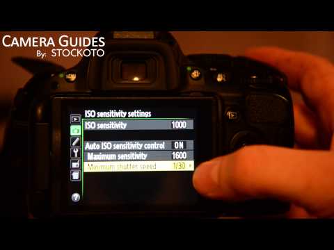 how to adjust iso on nikon d5300