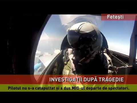 Anchetă în cazul tragediei aviatice de la Fetești