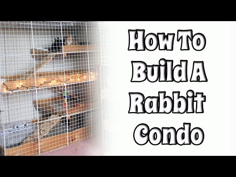 how to build rabbit cages