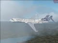 Lufthansa CRJ700 own power push back off stand !