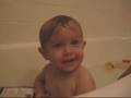 Cade Cummins - Talks up a storm in the bathtub
