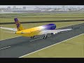 Air Canadian Sun Airbus A330-300 Landing Runway 05R MMMX Air Canadian Sun Airbus A330-300 Landing Runway 05R MMMX
