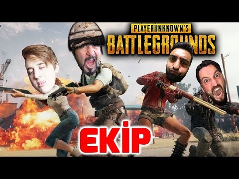 EKİPLE 4 KİŞİ EĞLENCELİ PUBG!