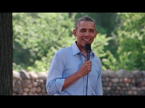 President Obama Speaks at a Minnesota Town Hall
