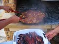 Outdoor cooking in Pag Outdoor cooking in Pag