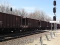 BNSF 7712 & Oakway 9006 Lead Taconite Train In East Dubuqe BNSF 7712 & Oakway 9006 Lead Taconite Train In East Dubuqe