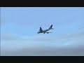FSX Landing at VHHX Hong Kong old Kai Tak