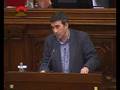 17.07.08 Pleno Parlament JOSE DOMINGO Moción CiU paro