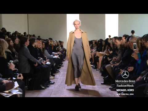 MICHAEL KORS: MERCEDES-BENZ FASHION WEEK Fall 2014 COLLECTIONS | MBFW