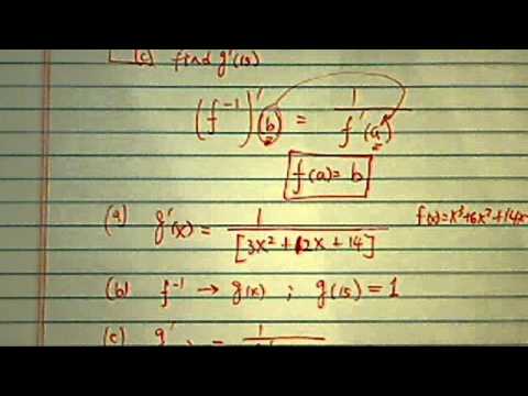 how to know if f has an inverse