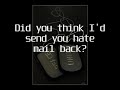 I just recieved my first hate mail!