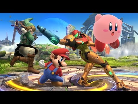 Samus Lays The Smack Down in Smash Bros - Comic Con 2014