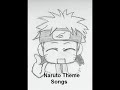 my first video that i ever made and i made it theme songs for naruto here is the song list (please leave an honest comment)

jiraya:    justin timberlake - sexyback
shino:     gypsy king-la cucaracha (the cockaroach)
kakashi:   metalica-fight fire with fire
neji:      bob marley-i can see clearly now
naruto:    queen- we will rock you
choji:     gigantor theme song
tsunande:  elvis presley- las vegas
itachi/kisame: pokemon double trouble
kankuro:   megadeth- my creation
temari:    megadeth- tornado of souls
orochimaro: michael jackson- thriller
3rd hokage:iron maiden- the trooper
kiba:   ozzy osbourne- bark at the moon
zabuza: md.45- the creed
rock lee: cake- going the distance
sakura: every time we touch
shikamaru:pooh-little black rain cloud
azuma: black sabbath- sweet leaf
gaara: i'm an emo
sauske: cheap sex- f emo
