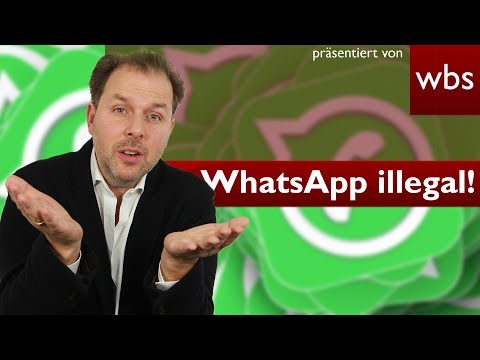 WhatsApp ist nun offiziell illegal! Welche Strafen drohen dir? | Rechtsanwalt Christian Solmecke