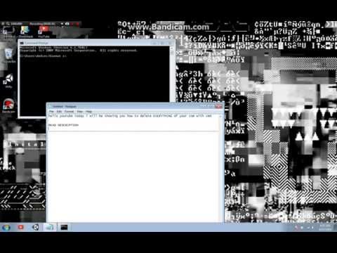 how to delete everything off a computer