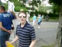 protesters at pride