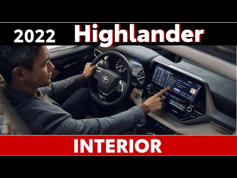 2022 highlander xle interior overview smart madison toyota