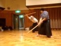 Katana fight practice - Tetsuro Shimaguchi vs assailant in a choreographed scene