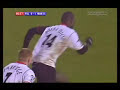 bouba diop for fulham scores a fantastic goal against man united at craven cottage to make it 1-1. (2004/05 season).