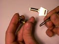 Disassembly and Reassembly of an American Lock Co. Lock