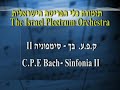 Israel plectrum orchestra - C.P.E Bach - Sinfonia 2 Israel plectrum orchestra - C.P.E Bach - Sinfonia 2
