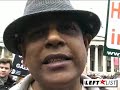 Kumar Murshid - Left List Candidate - Stop the War Demo