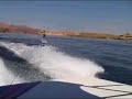 Barry skiing at Lake Mohave Barry skiing at Lake Mohave