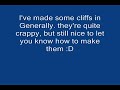 generally is a freeware game. you can download it in generally.rscsites.org ;d in this video i'll show you how to create cliffs. in my video they are quite crappy, this is only for showing how to do them