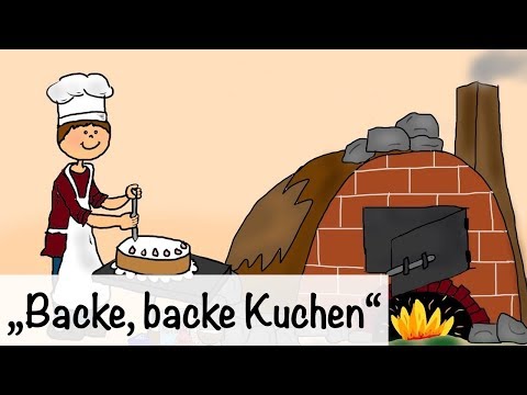 🎵 Backe, backe Kuchen - Kinderlieder | Kinderlieder deutsch - Kinderlieder singen