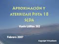 aproximacion y aterrizaje scda  iquique 