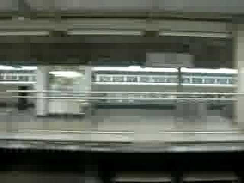 東海道新幹線　三島駅通過