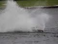backwards barefoot waterski- saida solando