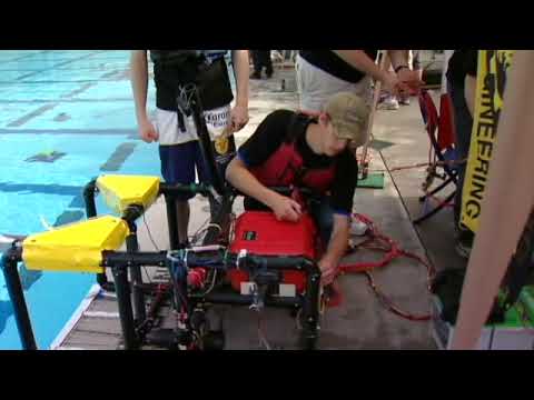 Teaching Tech and Teamwork- Underwater
