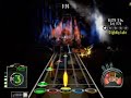 Stage Lights Background Frets on Fire