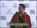 Enrique Peña Nieto comprometiendose por la sanación del Río Lerma