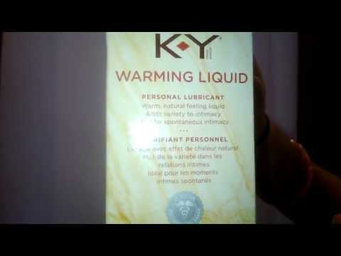 how to apply k-y warming jelly