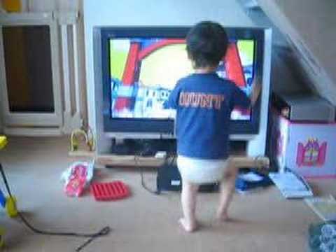 dancing baby with Anpan-man