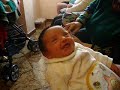 Mariachiara y su primera sonrisa