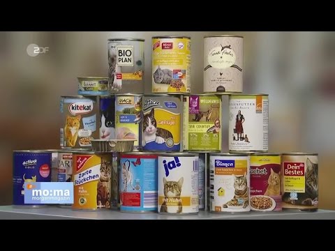 Katzenfutter im Test (27.04.2017 ZDF-Morgenmagazin Service)