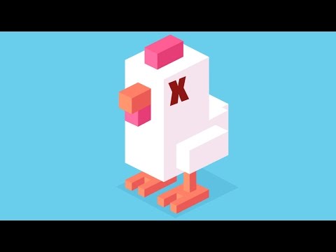 LIVING LIFE ON THE EDGE - Crossy Road - Husband vs Wife!